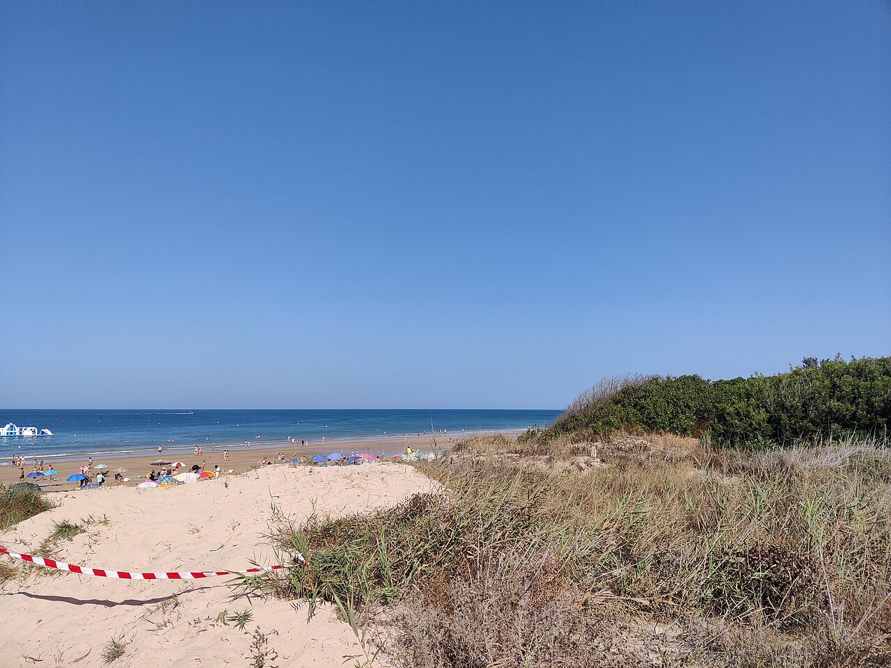 A photograph of Ballenas Beach