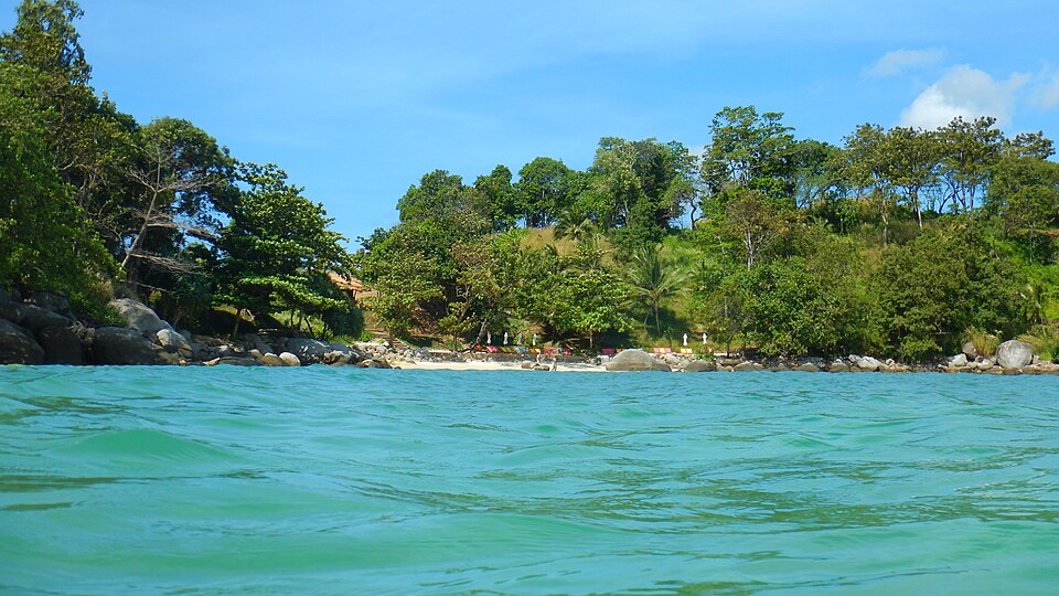 A photograph of Paradise Beach