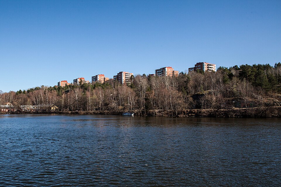 A photograph of Mälaren