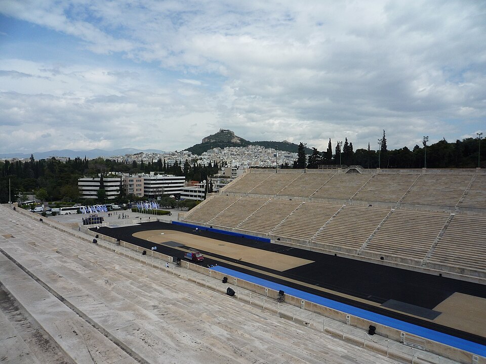 A photograph of Panathenaic Stadium