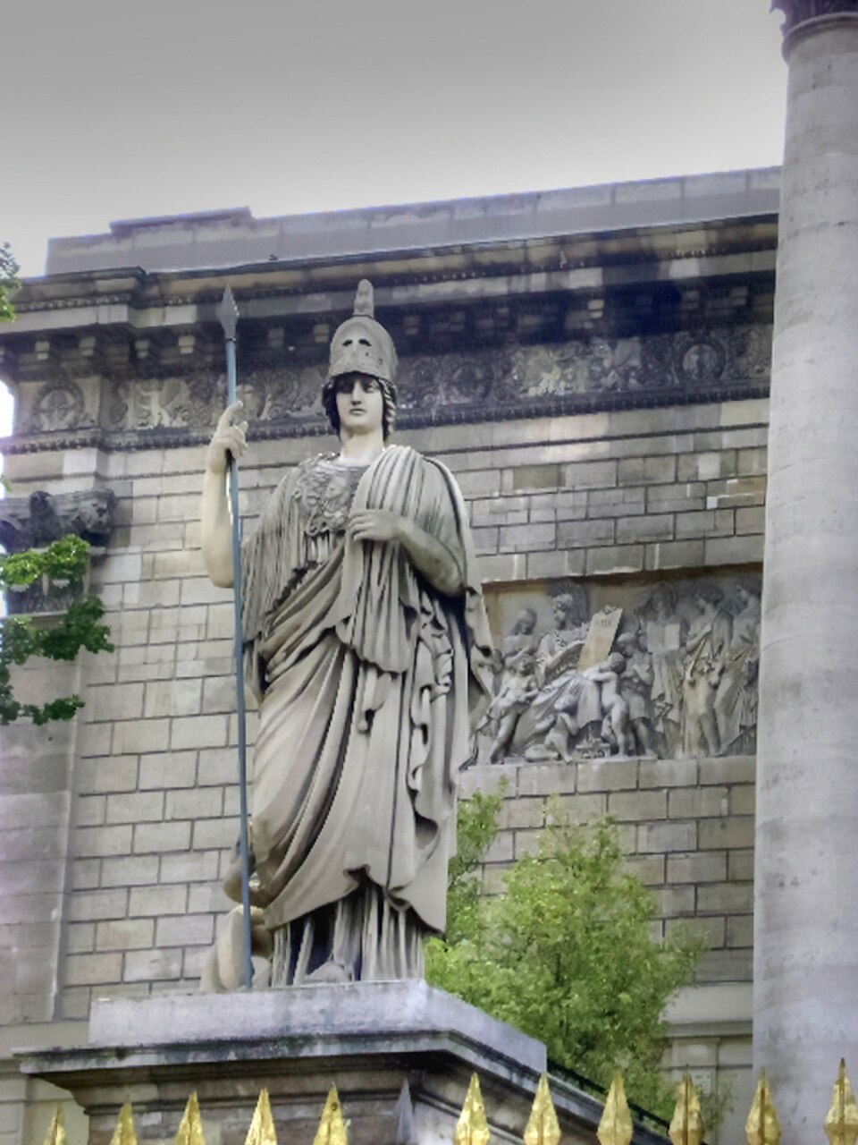 A photograph of Athena