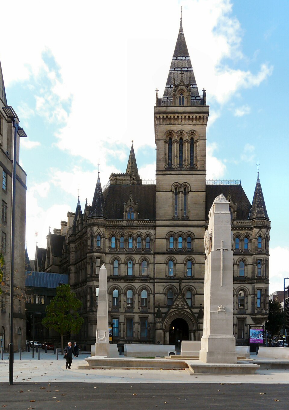 A photograph of Manchester Cenotaph