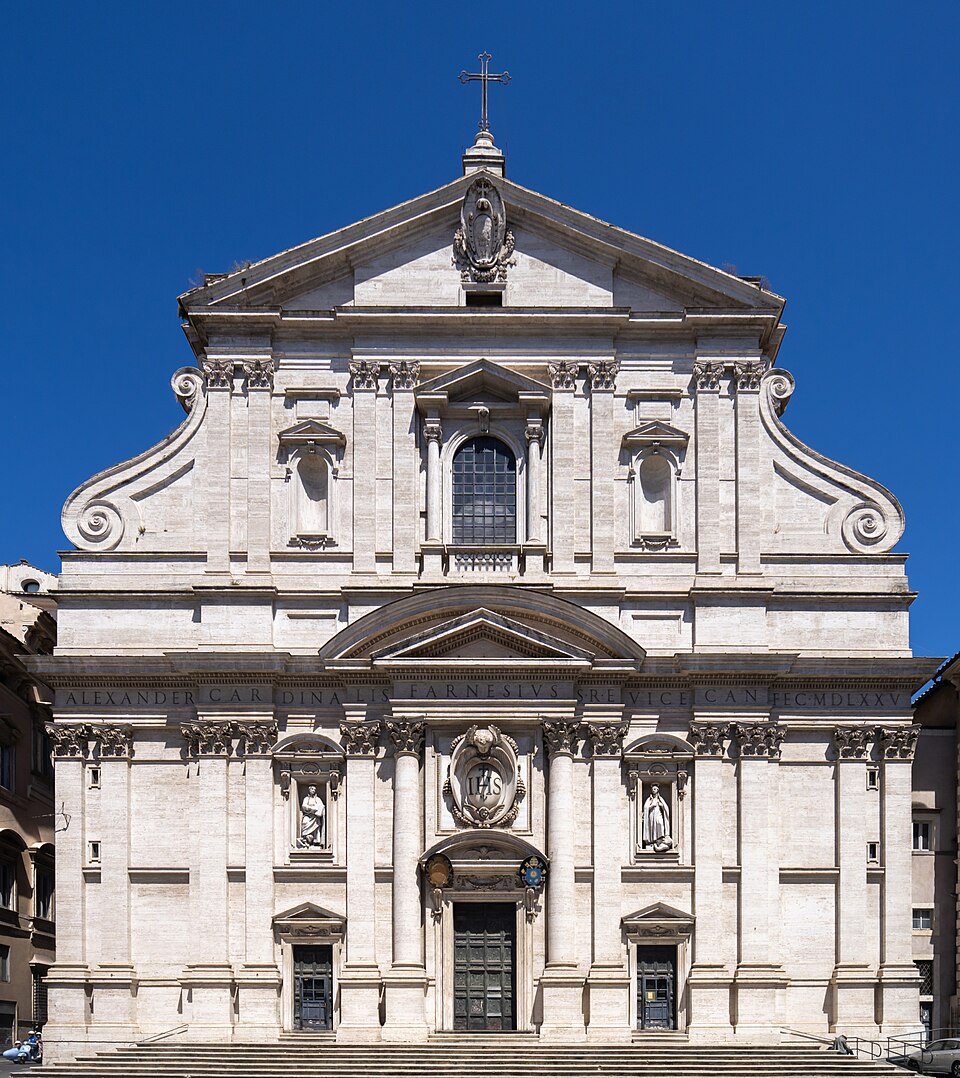 A photograph of Church of the Gesù