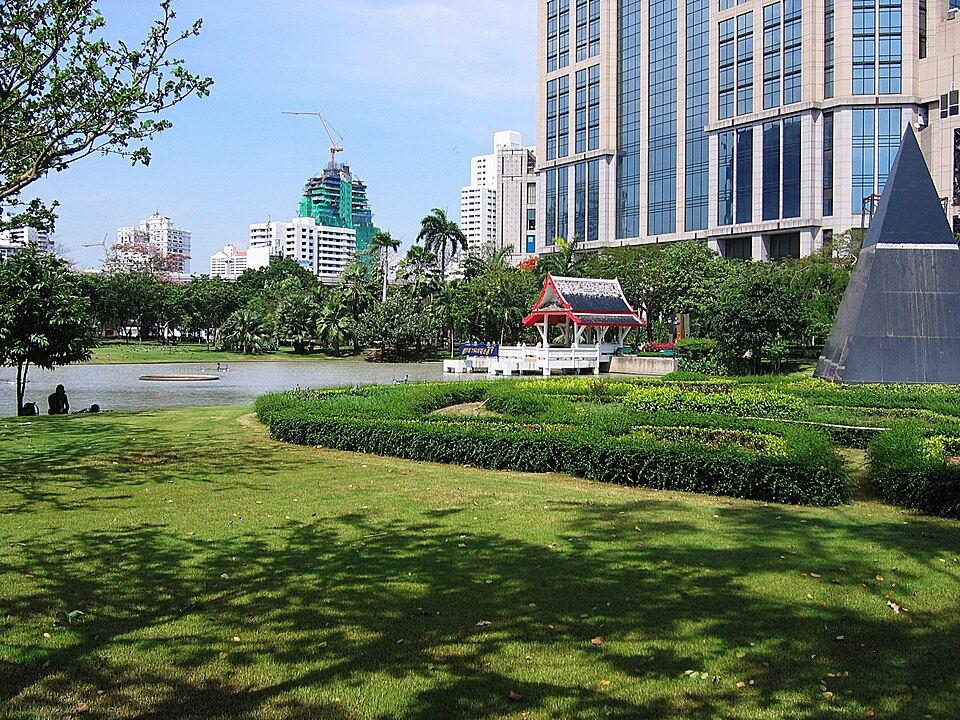 A photograph of Benjasiri Park
