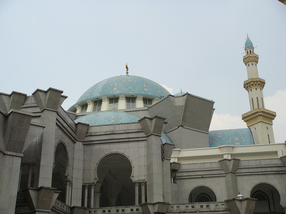 A photograph of Federal Territory Mosque