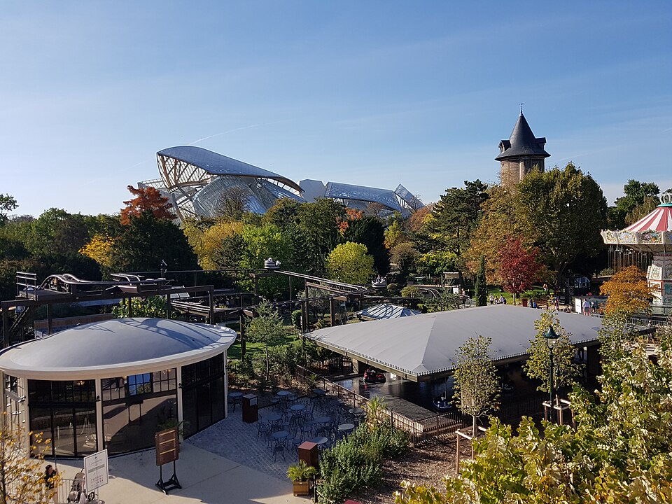 A photograph of Louis Vuitton Foundation
