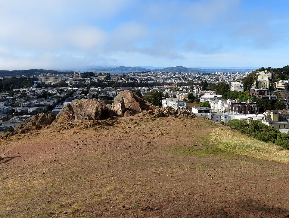 A photograph of Tank Hill