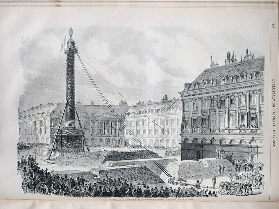 A photograph of place Vendôme