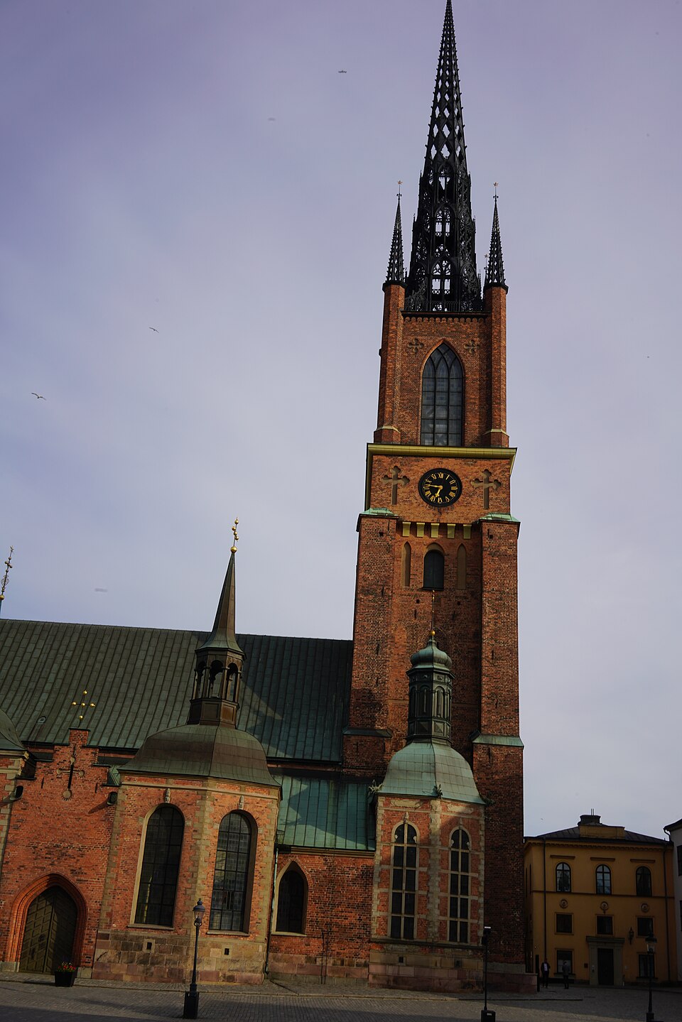 A photograph of Riddarholm Church