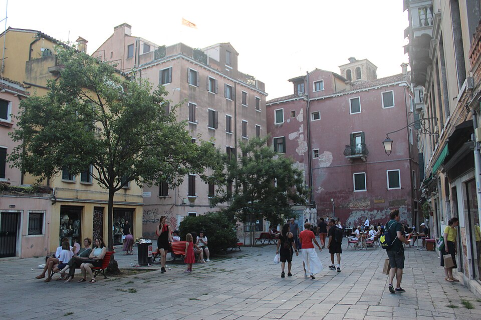 A photograph of Santa Maria dei Miracoli