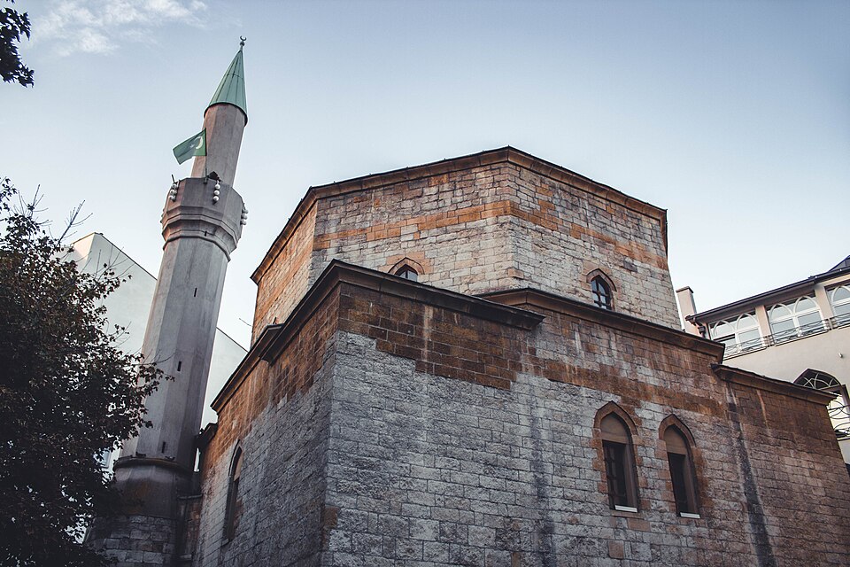A photograph of Bajrakli Mosque