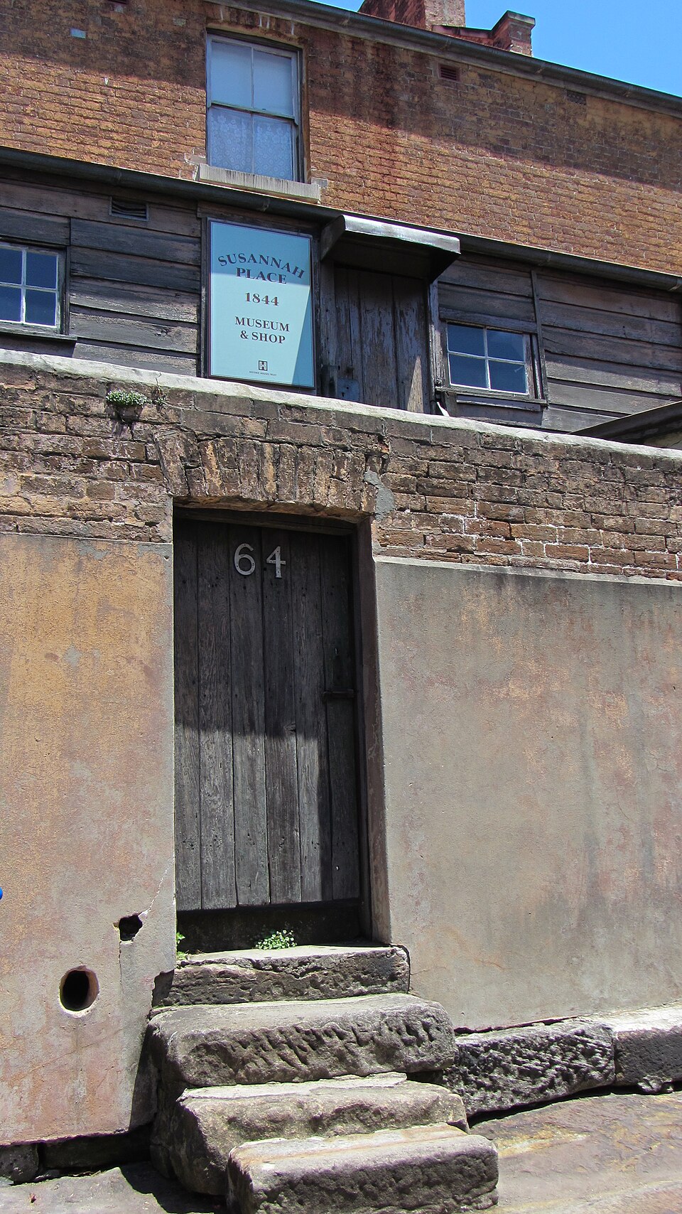 A photograph of Susannah Place Museum