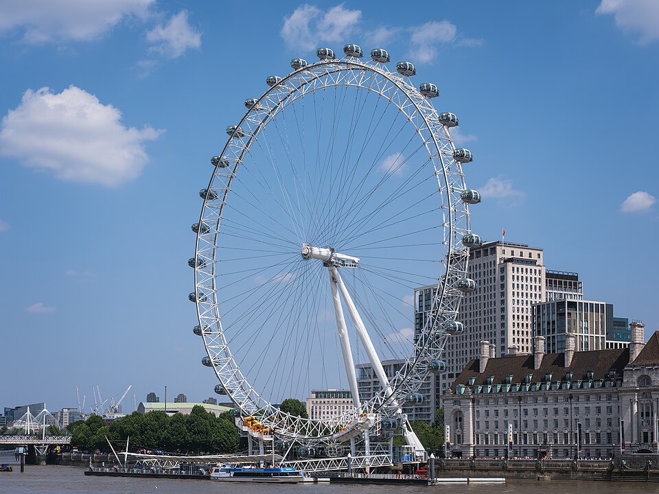 A photograph of London Eye
