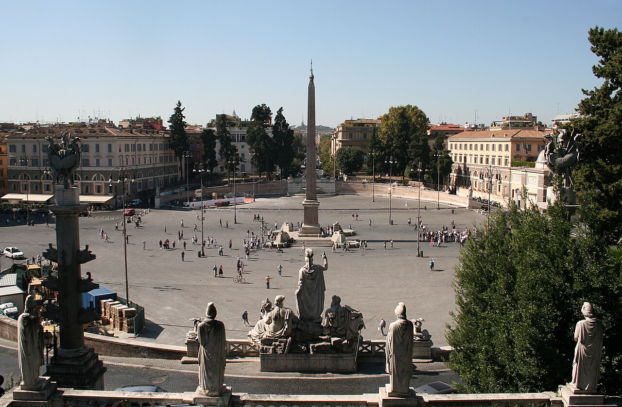 Ein Foto von Piazza del Popolo