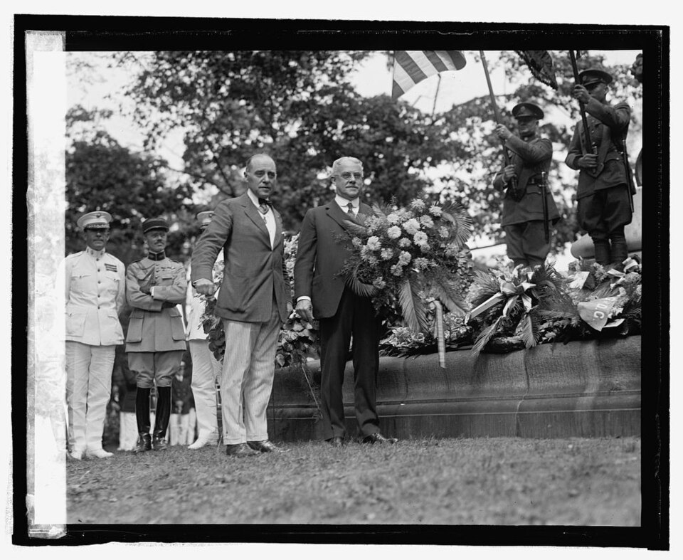 A photograph of Lafayette Square