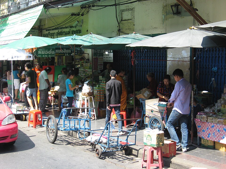 A photograph of Tha Phra Chan