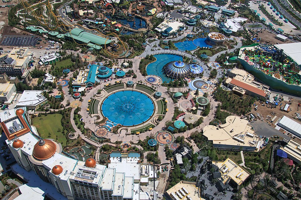 A photograph of Universal Epic Universe