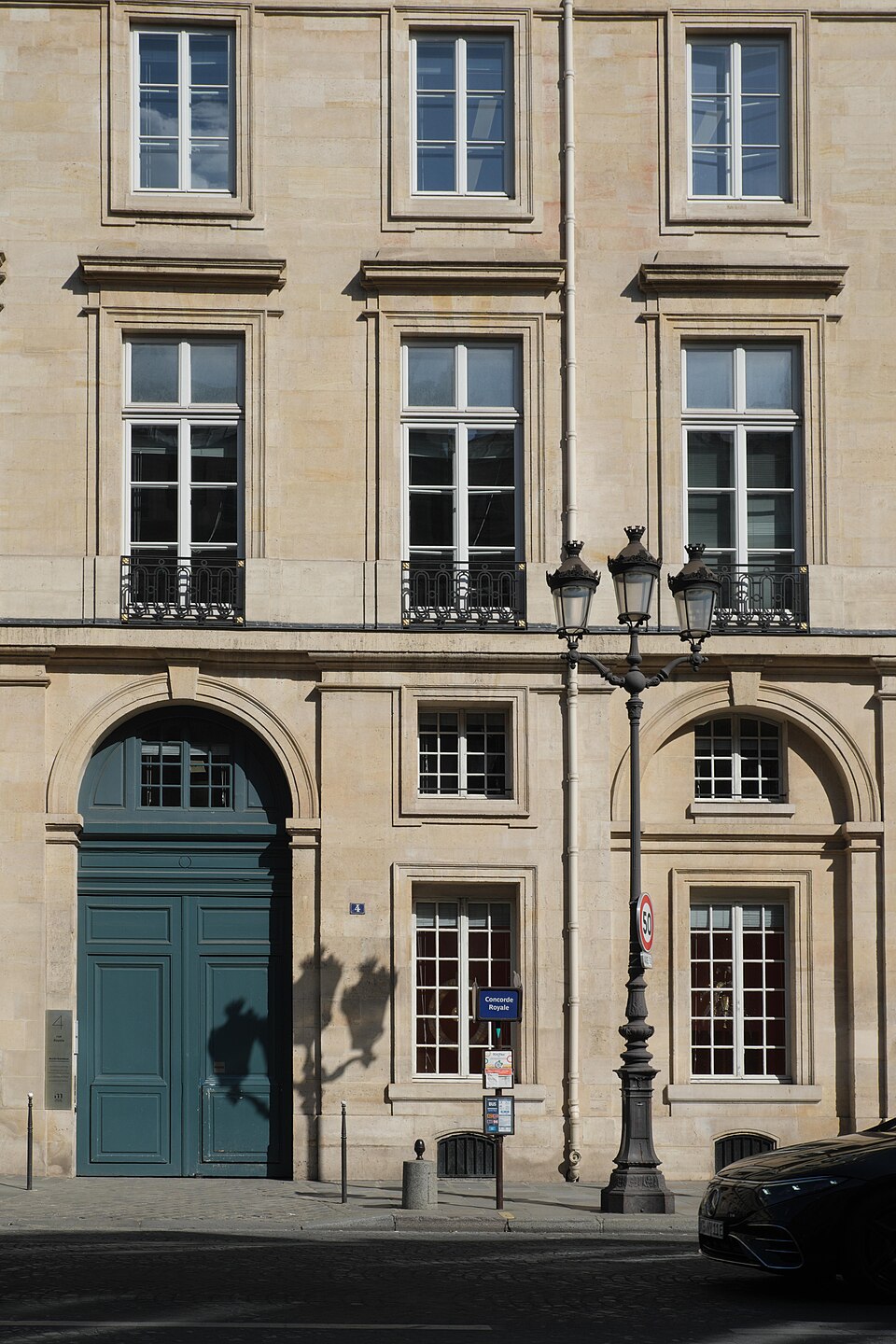 A photograph of Hôtel de la Marine