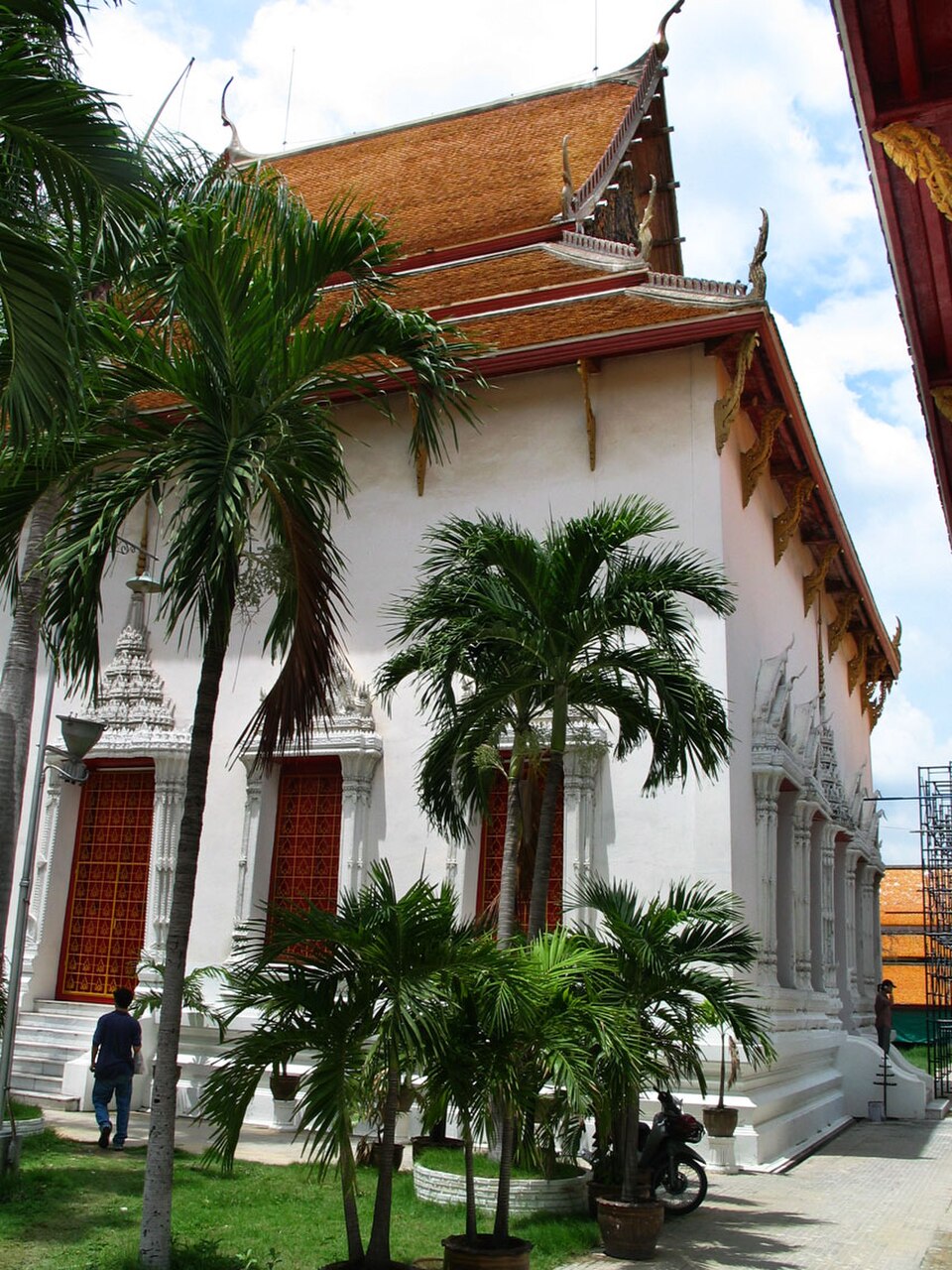 A photograph of Wat Mahathat Yuwaratrangsarit