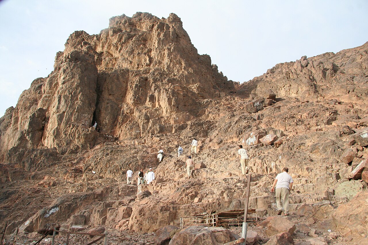A photograph of Mecca