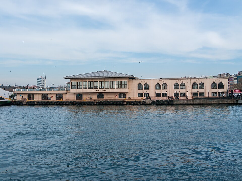 A photograph of Commuter ferry between Europe and Asia