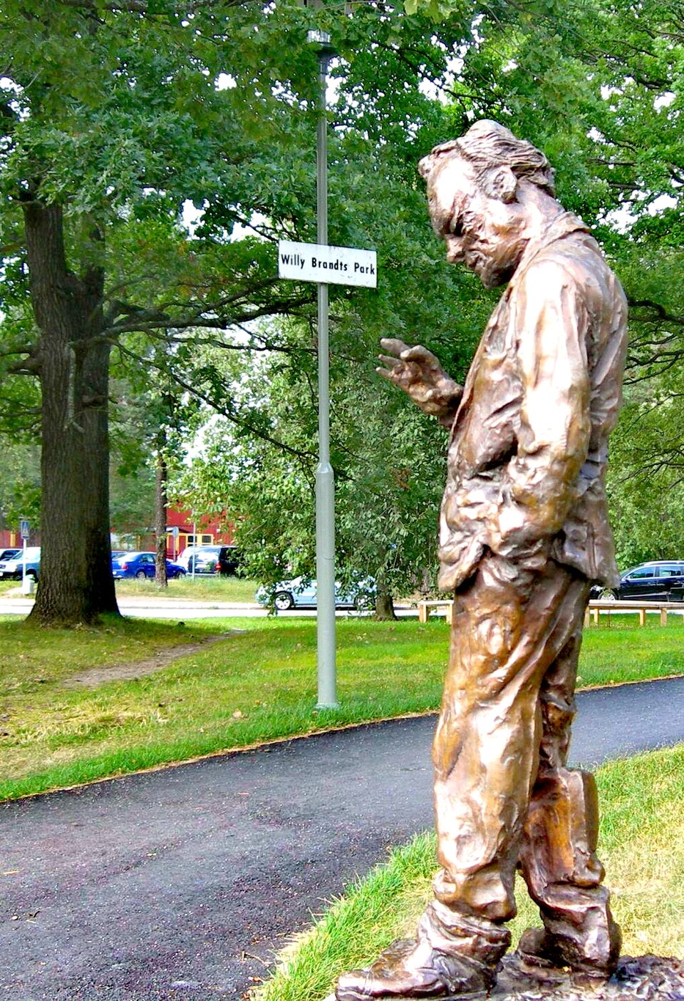 A photograph of Willy Brandts Park