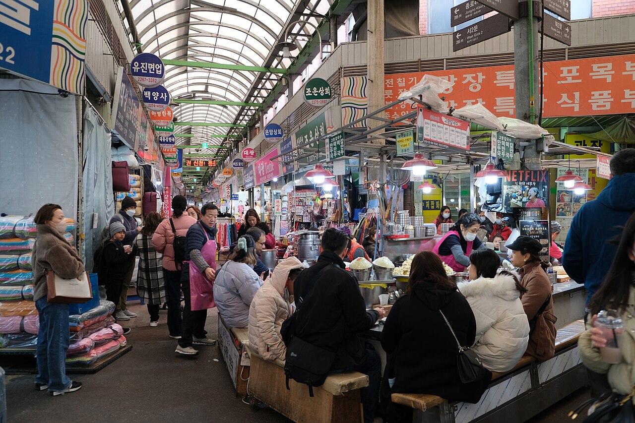 Gwangjang Market fotoğrafı