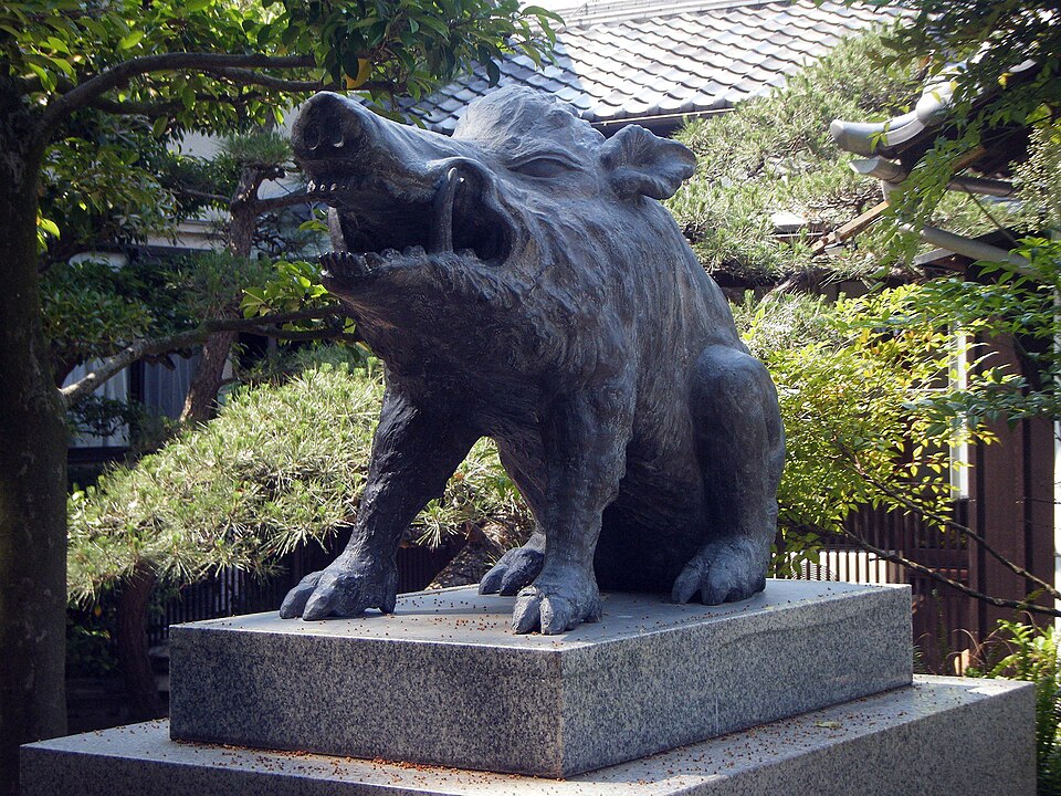 A photograph of Okata Shrine