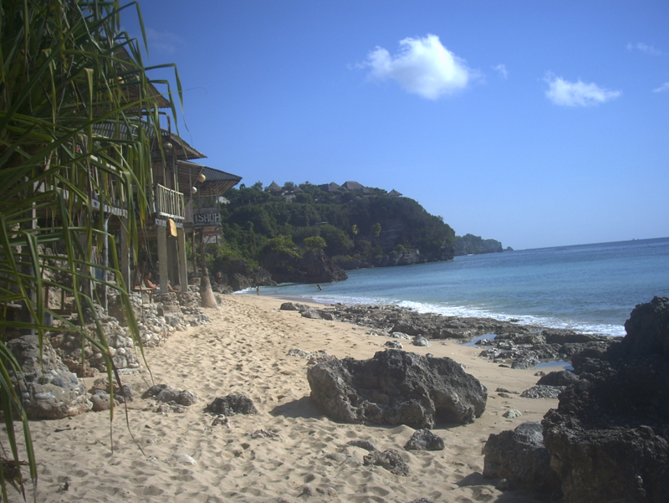 A photograph of Bingin Beach