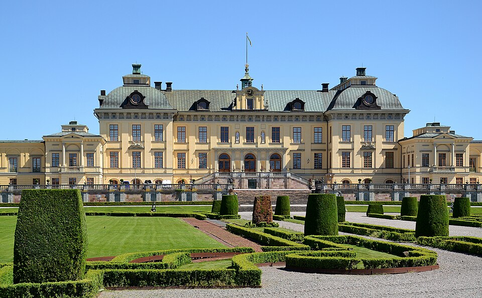 A photograph of Drottningholm Palace