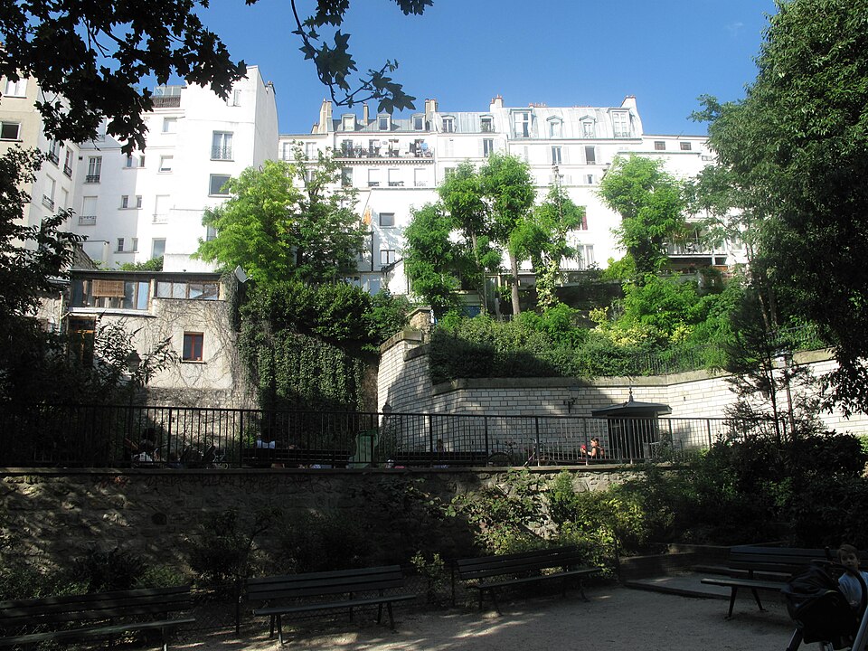 A photograph of jardin Louise-Weber-dite-La-Goulue