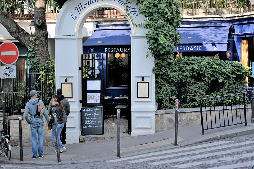 A photograph of Moulin de la Galette