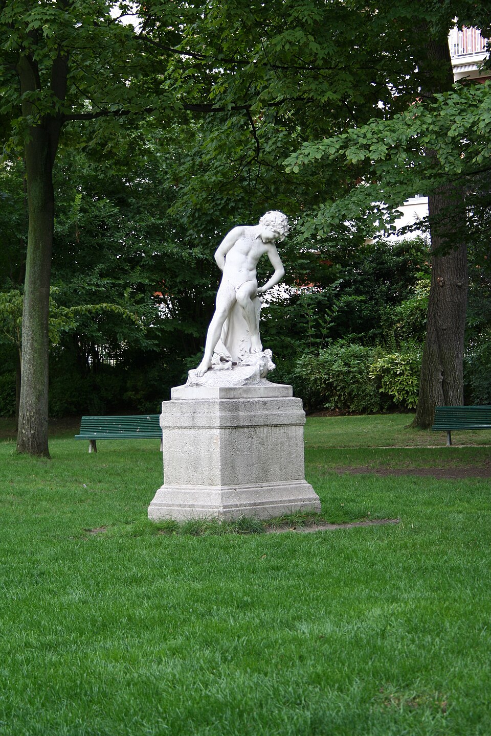 A photograph of Young Faun