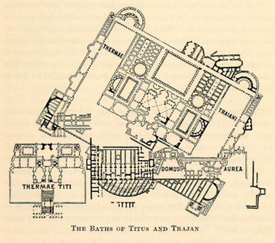 A photograph of Domus Aurea