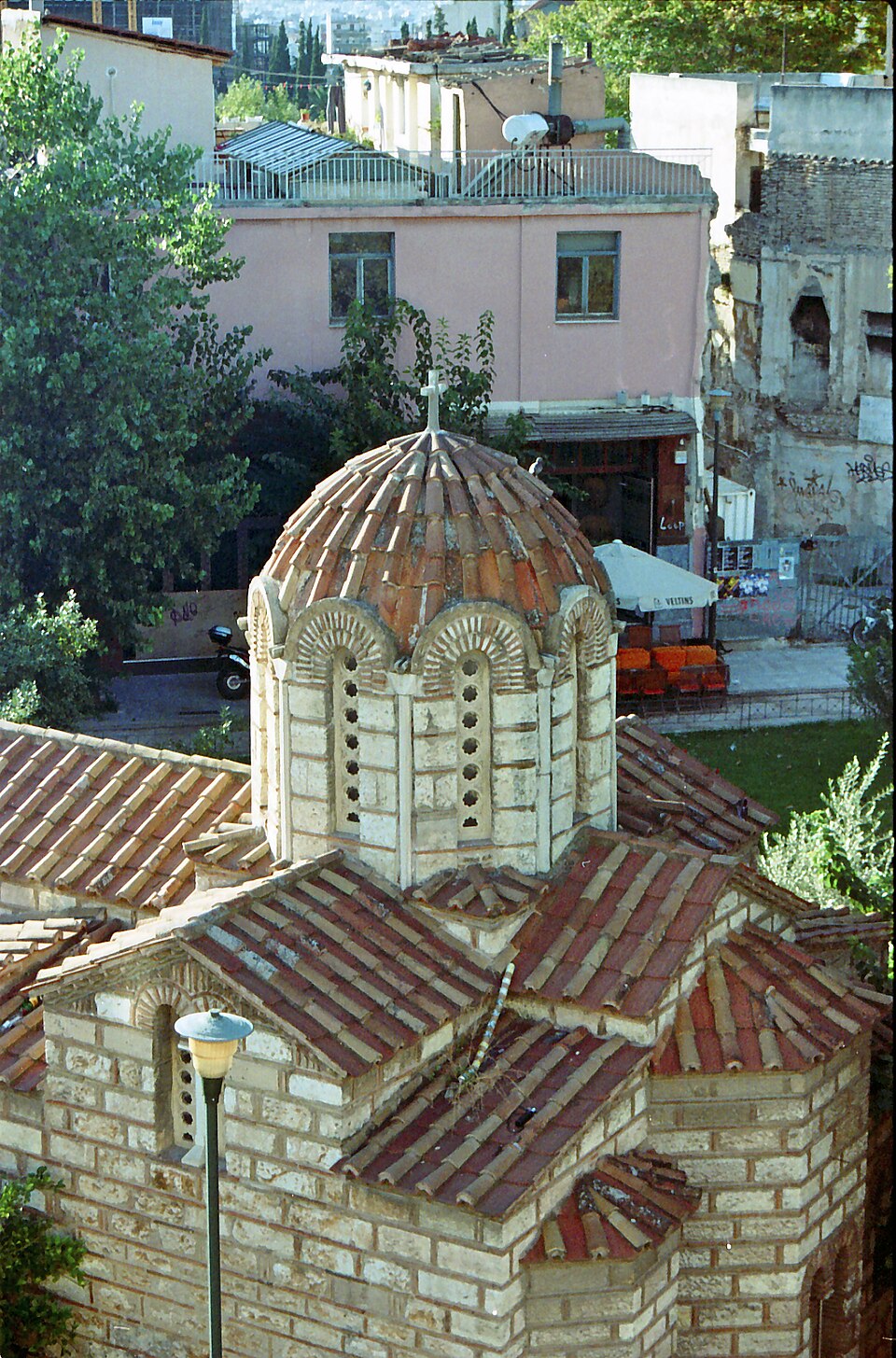 A photograph of Agioi Asomatoi
