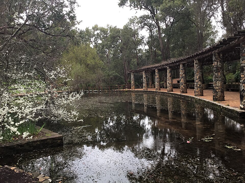 A photograph of Araluen Botanic Park