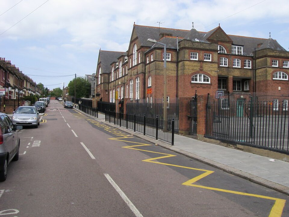 A photograph of Bruce Grove Primary School
