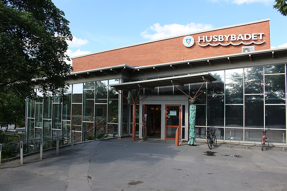 A photograph of Husbybadet