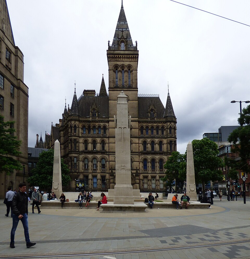 A photograph of Manchester Cenotaph