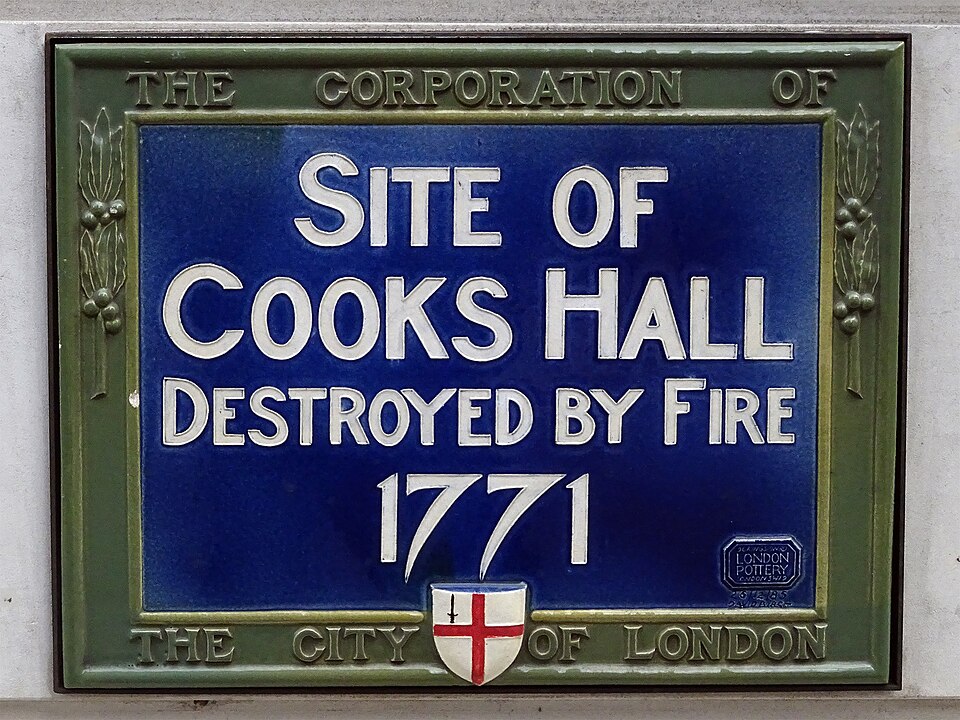 A photograph of Cook's Hall