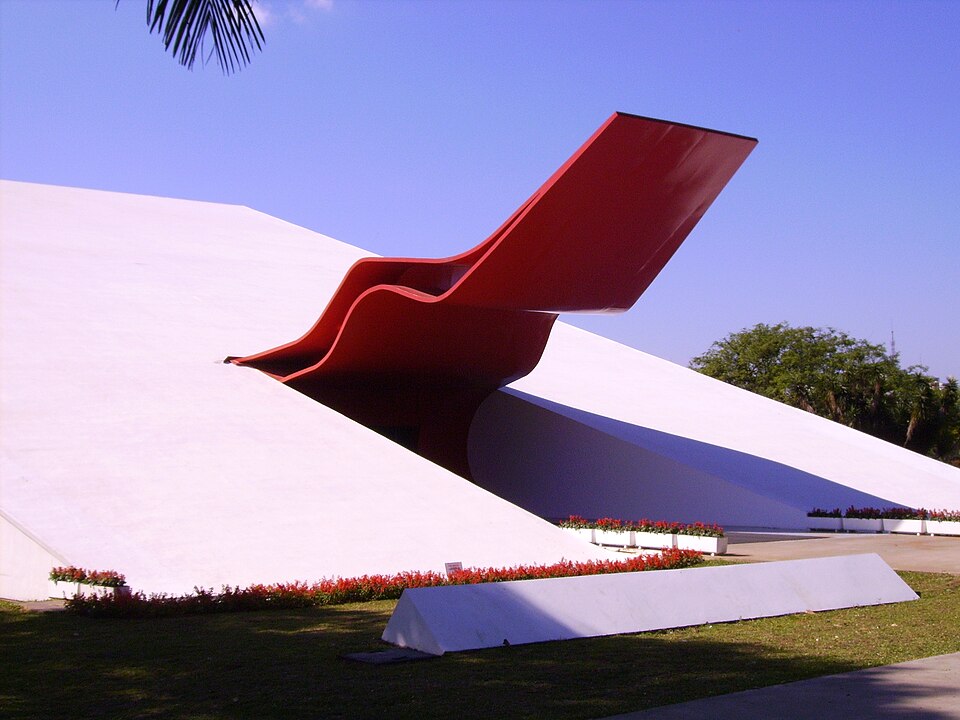 A photograph of Ibirapuera Auditorium