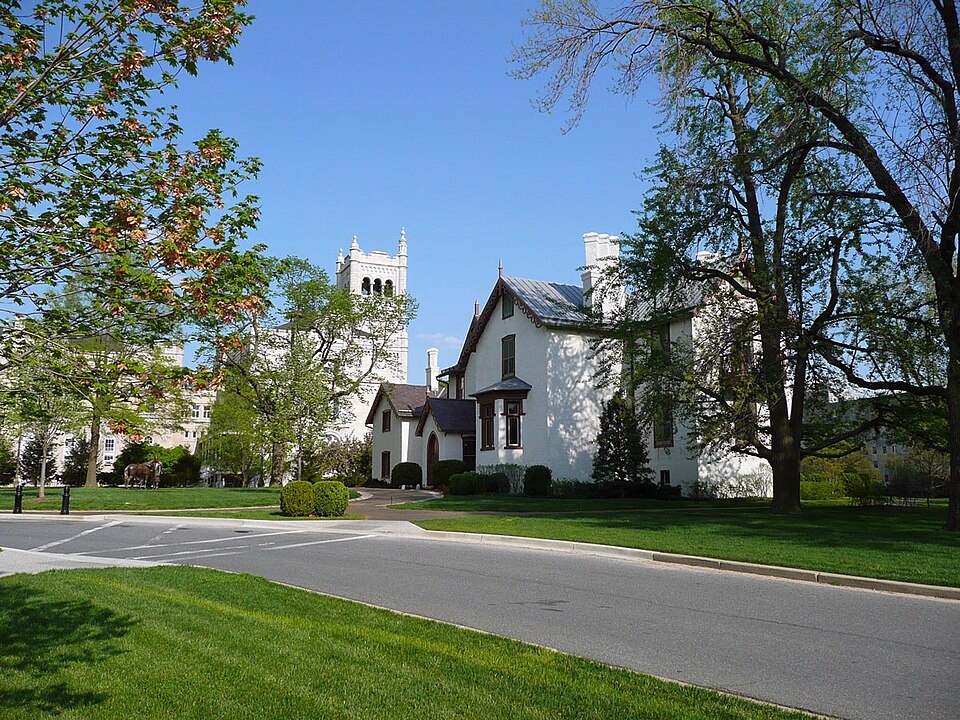 A photograph of President Lincoln's Cottage at the Soldiers' Home