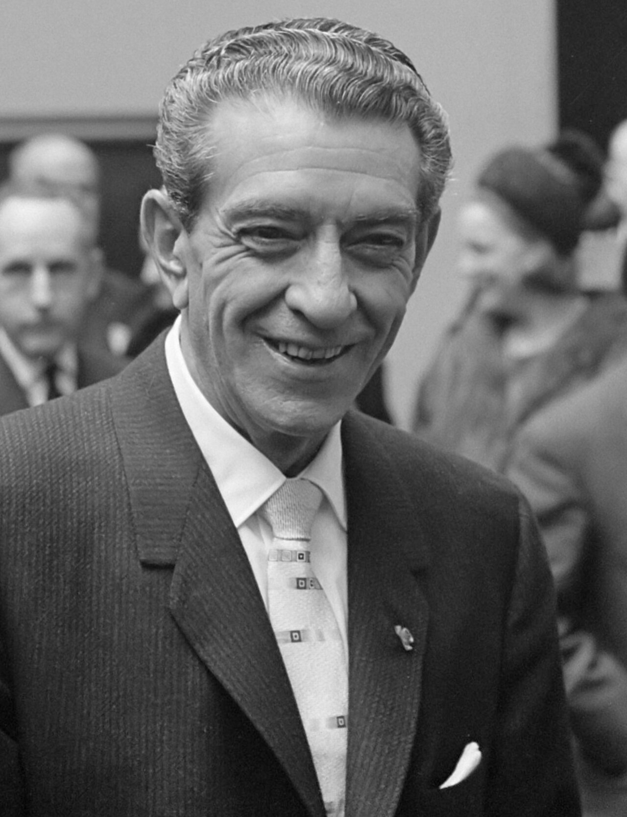 A photograph of Adolfo Lopez Mateos