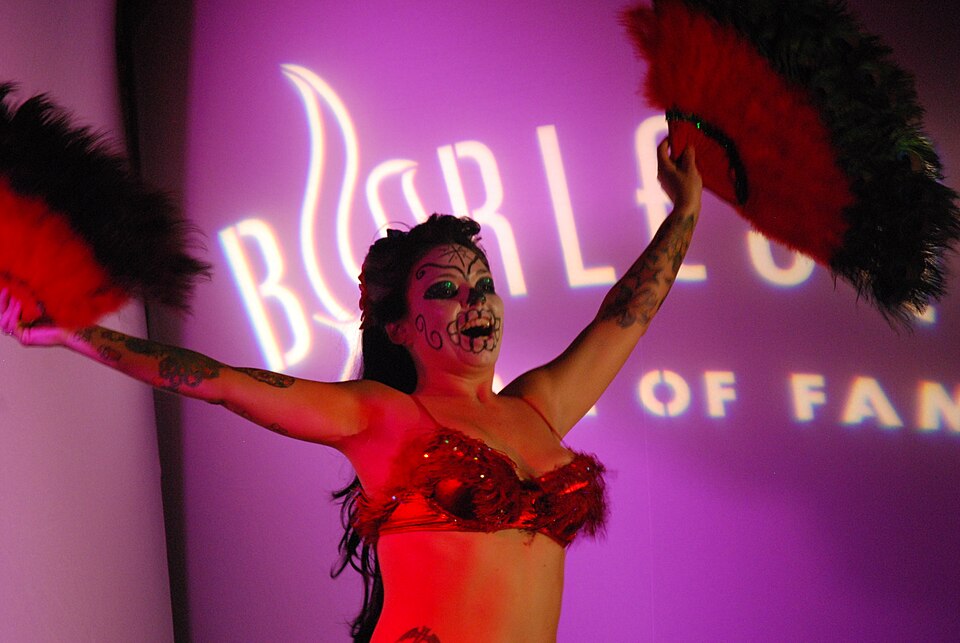 A photograph of Burlesque Hall of Fame