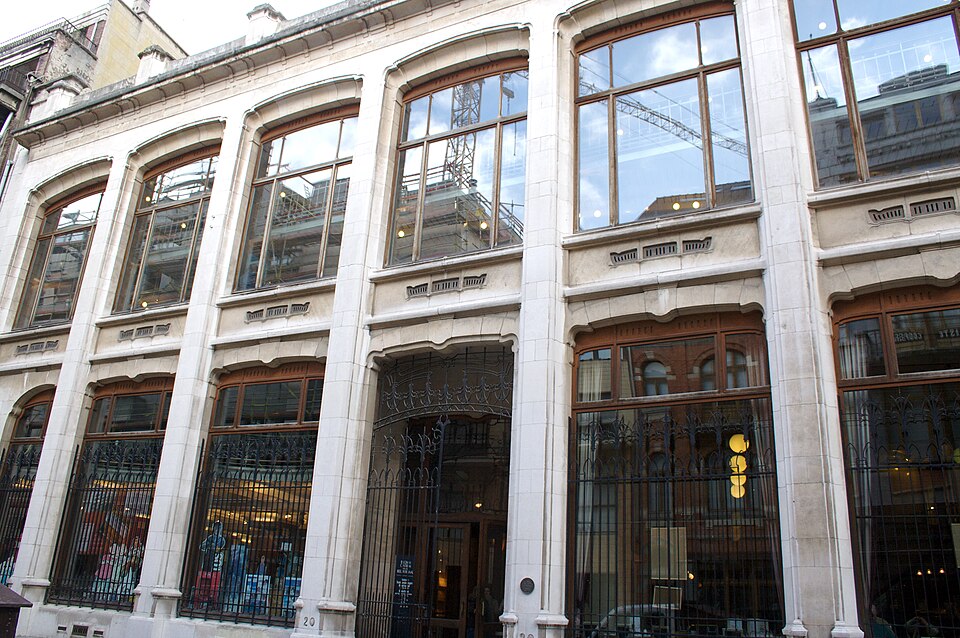 A photograph of Belgian Comic Strip Center