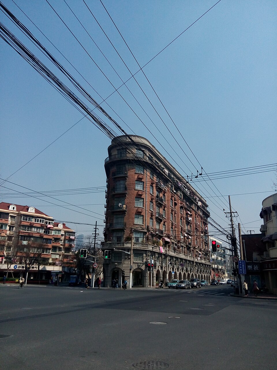 A photograph of Wukang Mansion