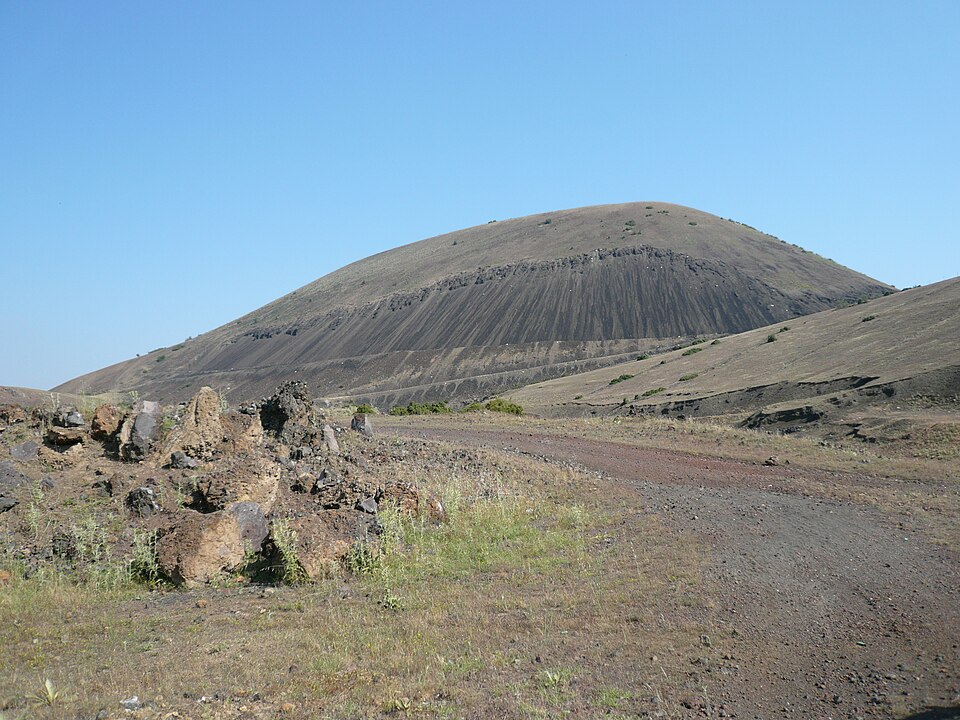 A photograph of Kula volcano