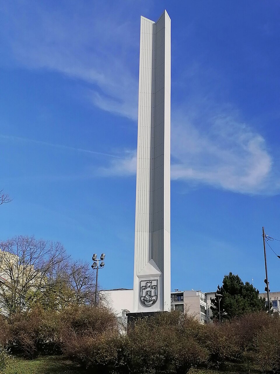 A photograph of Obelisk of the Non-Aligned Countries