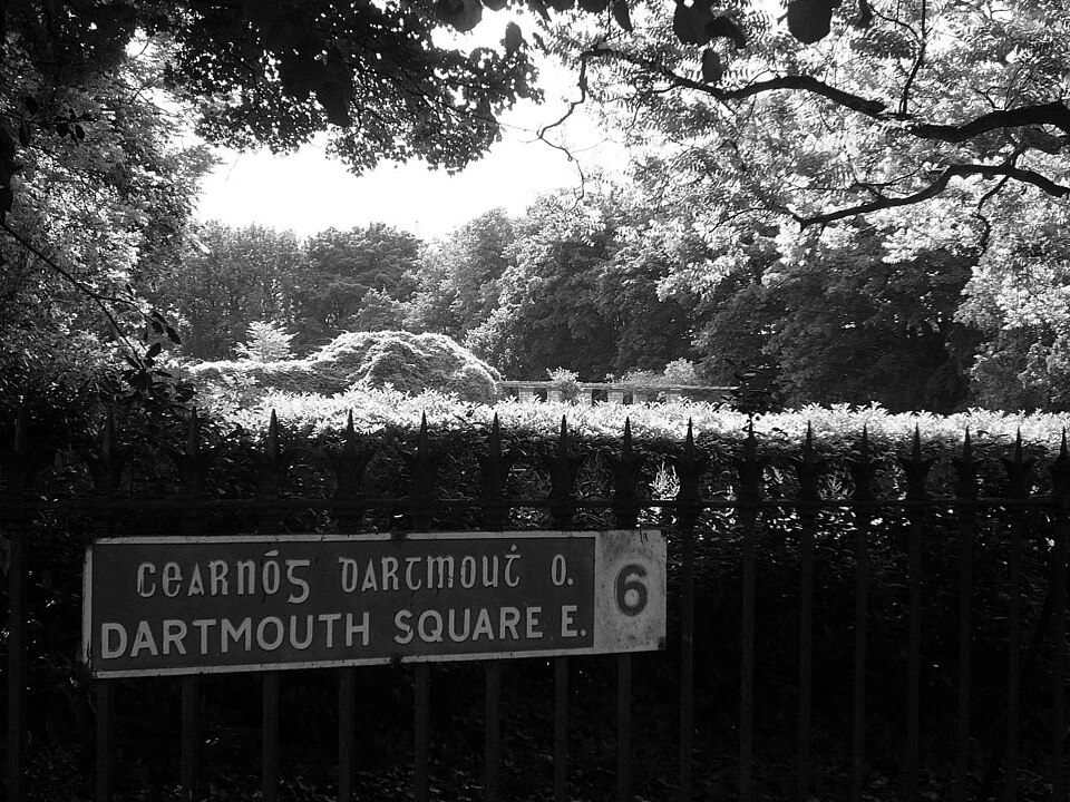 A photograph of Dartmouth Square