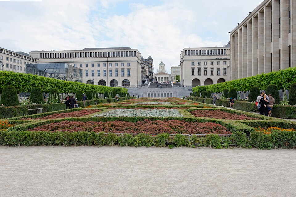 A photograph of Garden of the Mont des Arts